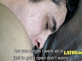 He has a girlfriend, but secretly has fun with men