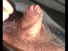 Solobdsmman 110 - my verry small hairy dick outside
