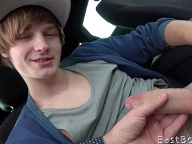 Handjob in the car - antony carter