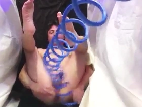 Feet and ass up in the air